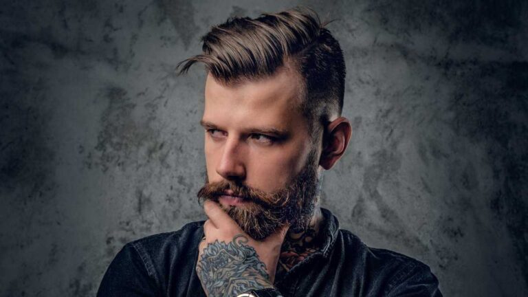 homem com barba